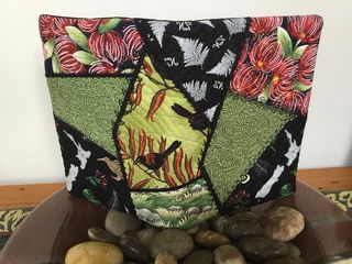 Large Crazy Patch Hobo Bag - Kreative Kiwi Embroidery Designs