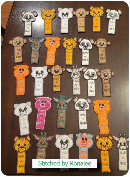 4x4 Bookmarks by Ronalee