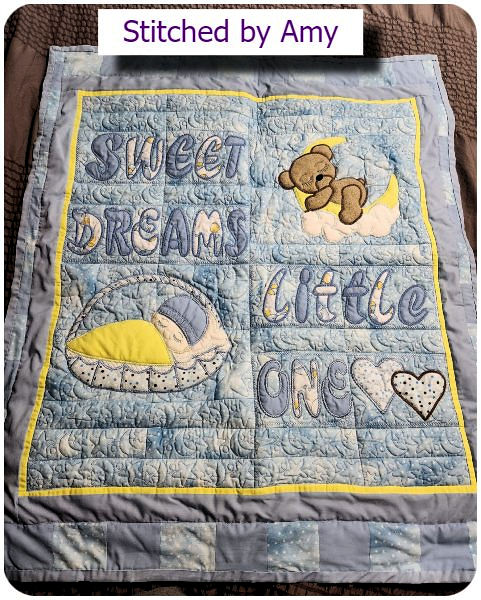 Baby Quilt by Amy