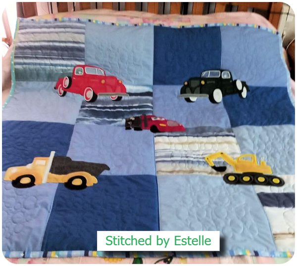 Boy Quilt by Estelle