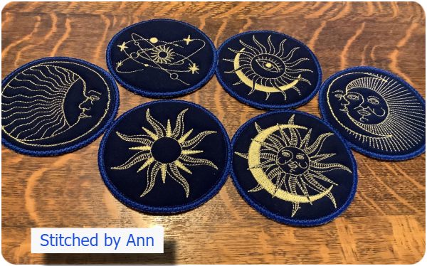 Celestial Coasters by Ann