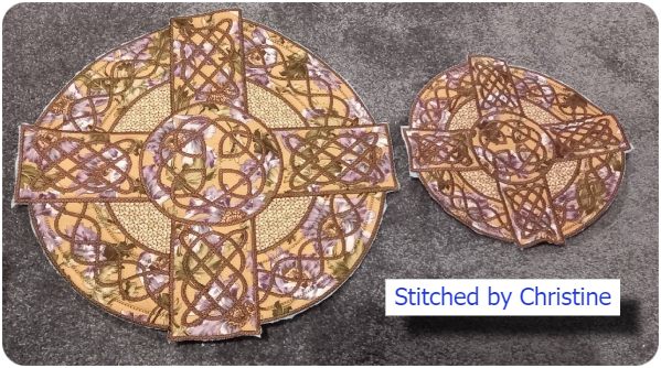 Celtic placemat by Christine a