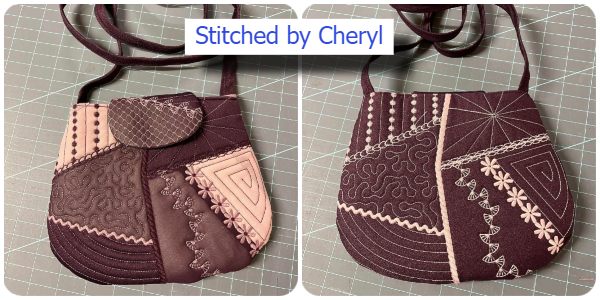 Crazy Patch shoulder bag by Cheryl 2