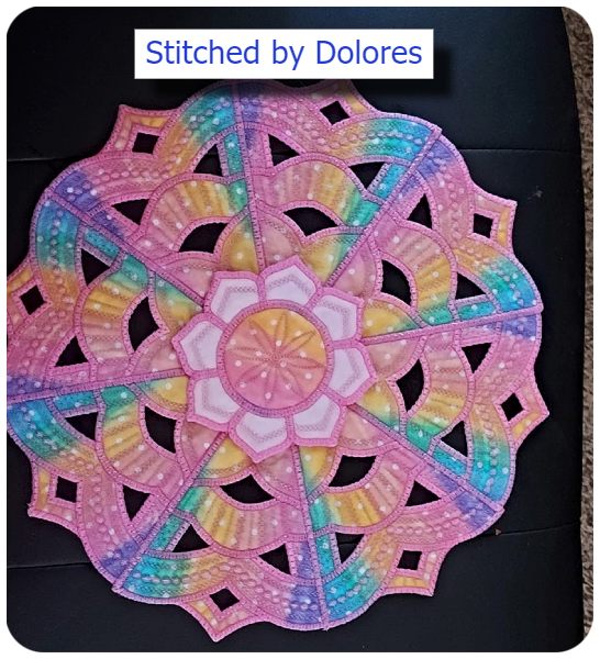 Cutwork Mandala by Dolores 250524