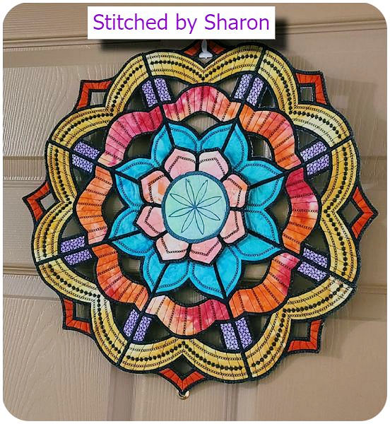 Cutwork Mandala by Sharon