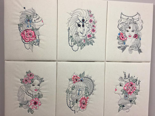 Boho Machine Embroidery Designs