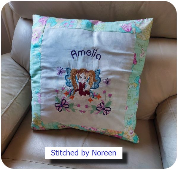 Fairy Pillow by Noreen