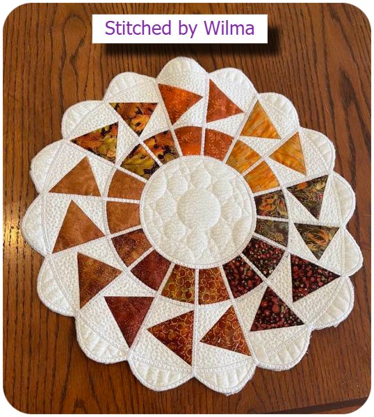 Flying Geese Placemat by Wilma