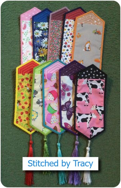 Free Bookmark with Pen Holder by Tracy