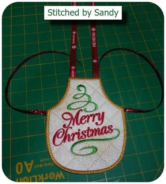 Free Bottle Apron by Sandy