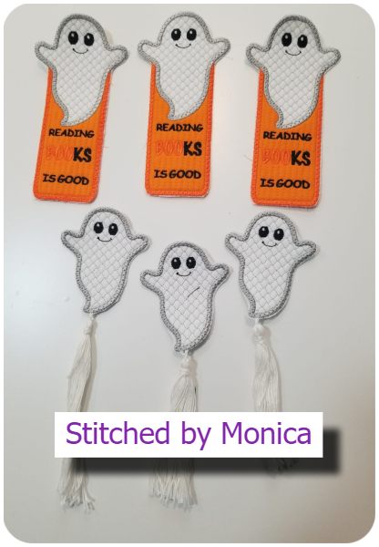 Free Ghost Bookmarks by Monica