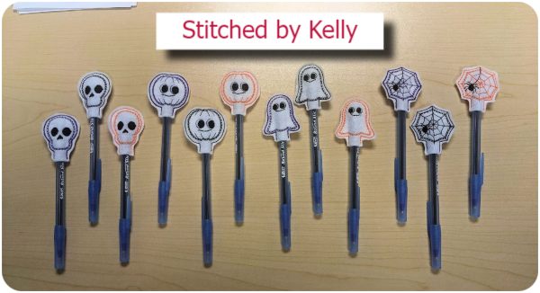 Free Halloween Pencil Toppers by Kelly