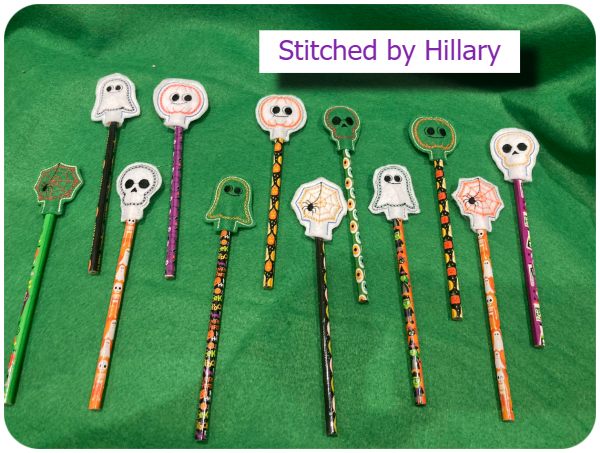 Free Halloween Pencil toppers by Hilary