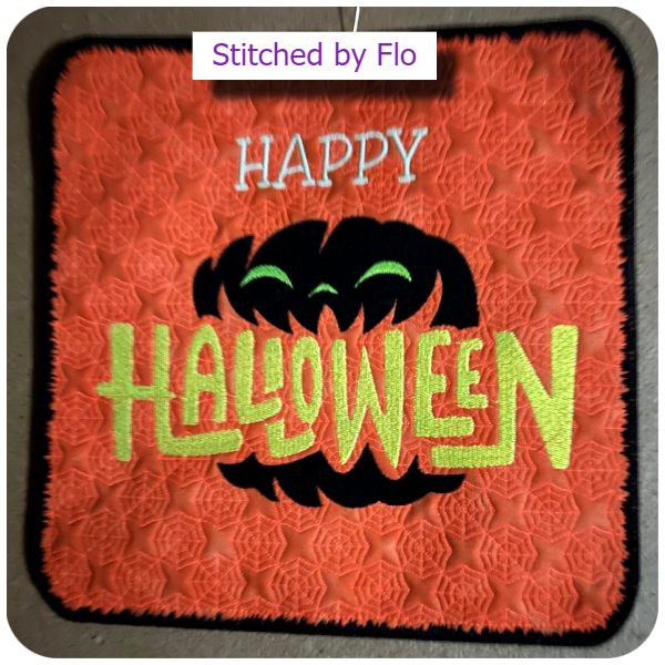 Free Happy Halloween Coaster by Flo