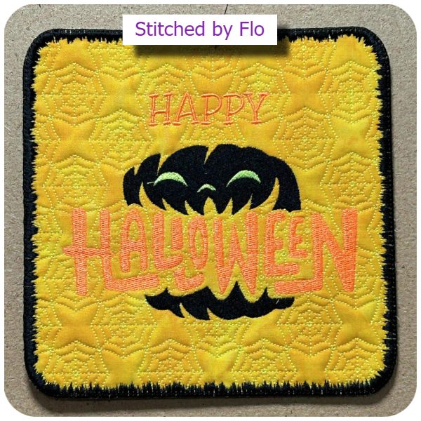 Free Happy Halloween Coaster by Flo 2