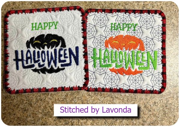 Free Happy Halloween Coasters by Lavonda