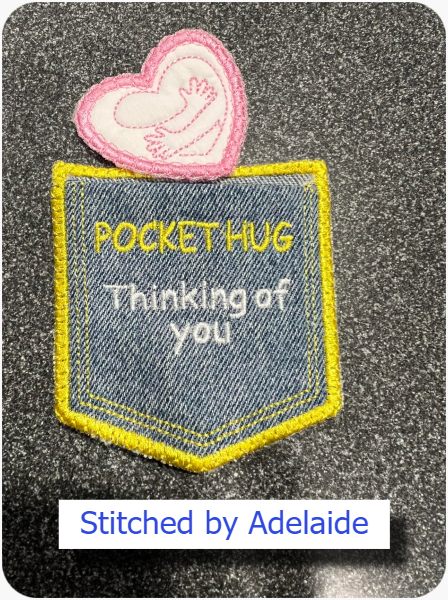 Free Pocket Hug by Adelaide