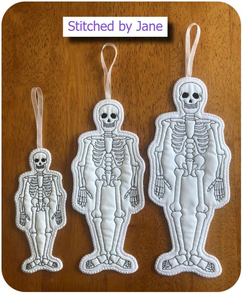 Free Skelton Bookmarks by Jane