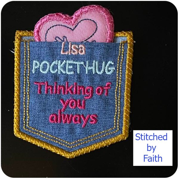 Free pocket hug by Faith