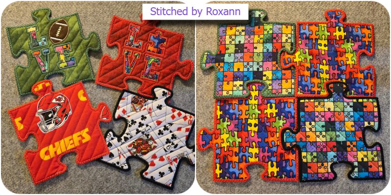 Free puzzle pieces by Roxann 2