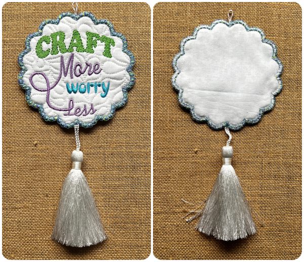 Front and back of Free Craft More Coaster by Kreative Kiwi - 600