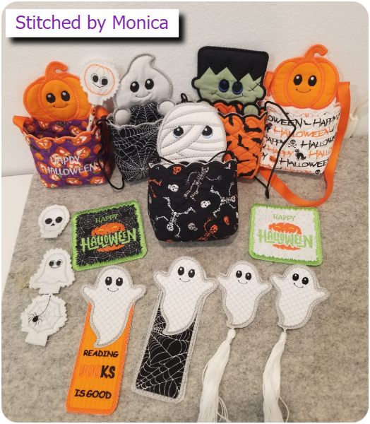 Halloween Treat Bag by Monica