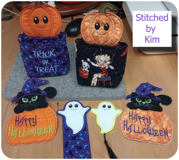 Halloween Treat Bags by Kim