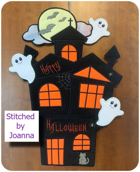 Haunted House with Free Ghost by Joanna