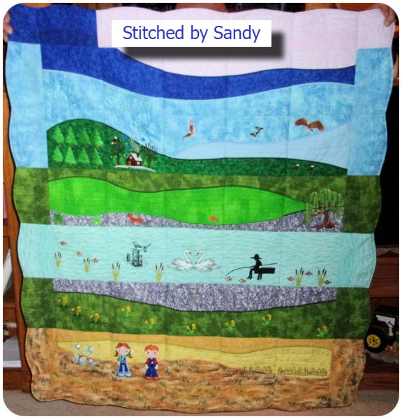 Landscape Quilt by Sandy 0701