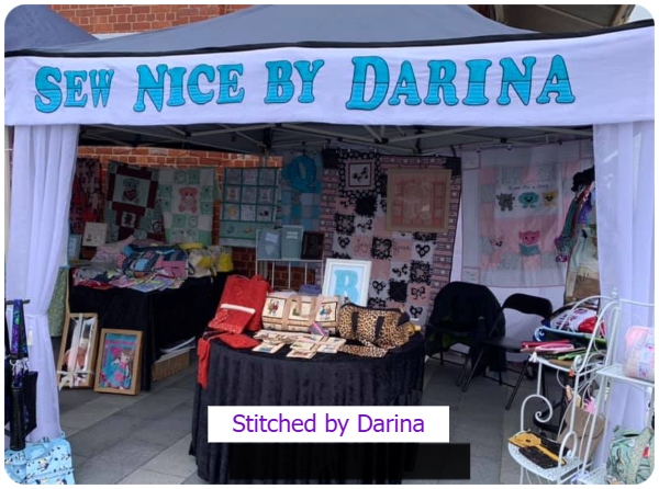 Large Applique Alphabet by Darina