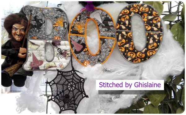 Large Applique Alphabet by Ghislaine