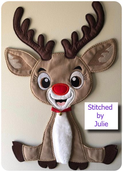 Large Rudolph by Julie 0411