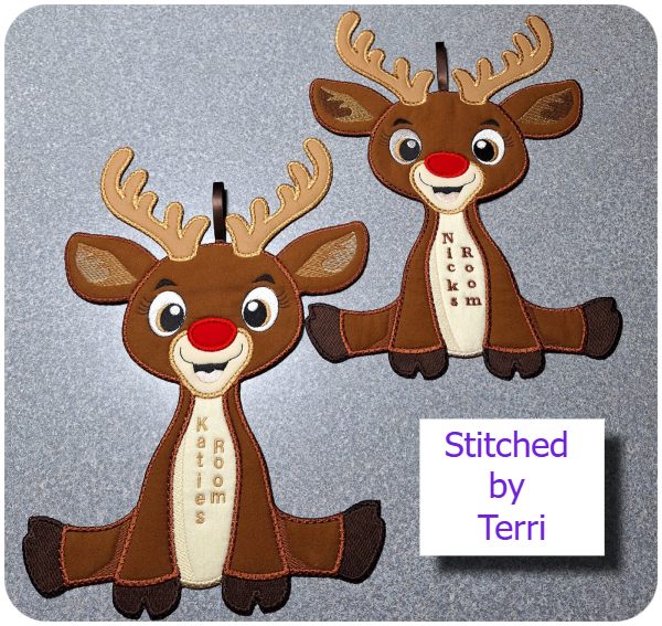 Large Rudolph by Terri 2811