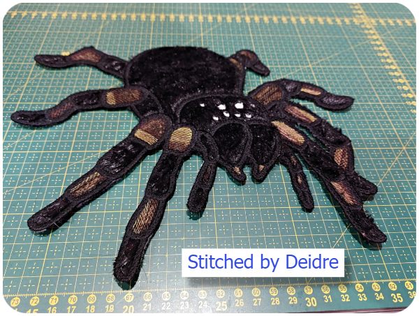 Large Spider by Deidre