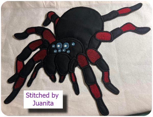 Large Spider by Juanita