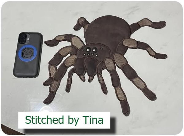 Large Spider by Tina