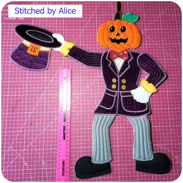 Mr Pumpkin Head by Alice