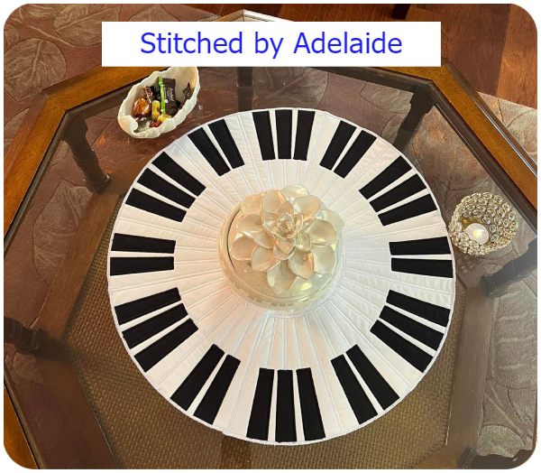 Piano placemat by Adelaide