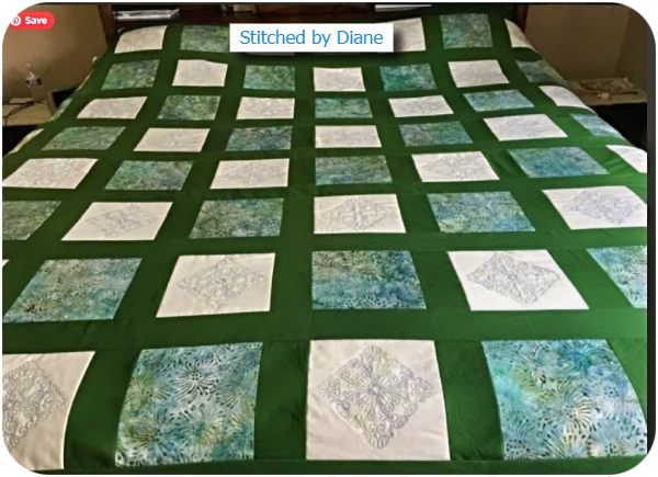 Quilt swirls by Diane 040325