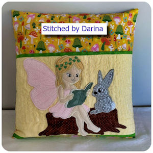 Reading Pillow with Iris Fairy by Darina - 300