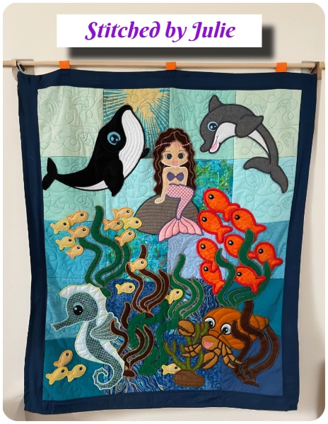 Sea Collection Quilt by Julie