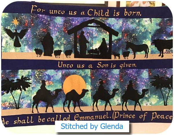 Three Kings Nativity by Glenda