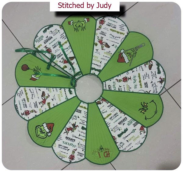 Tree skirt by Judy