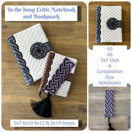 Notebook Paper Embroidery Hoop Craft - Julie Measures