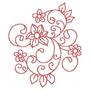 Machine Embroidery, Applique Embroidery Designs, Redwork