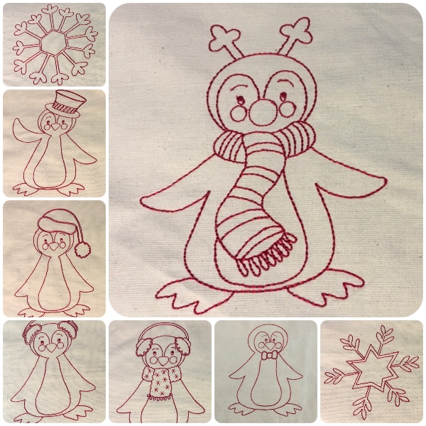 Free Penguin Embroidery Designs