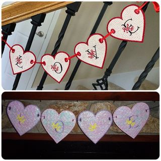How to make In_the_hoop_Sweetheart_Bunting